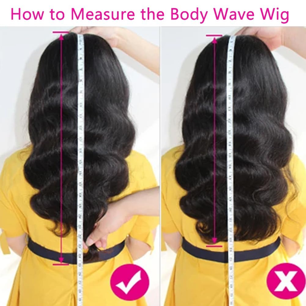 200% Density 13x6 Lace Front Wigs Human Hair Pre Plucked 13x6 Reddish Brown HD Transparent Body Wave Lace Front Wigs For Women Ginger #33 Colored Brazilian Virgin Hair Glueless Wigs Human Hair 22Inch - Image 7