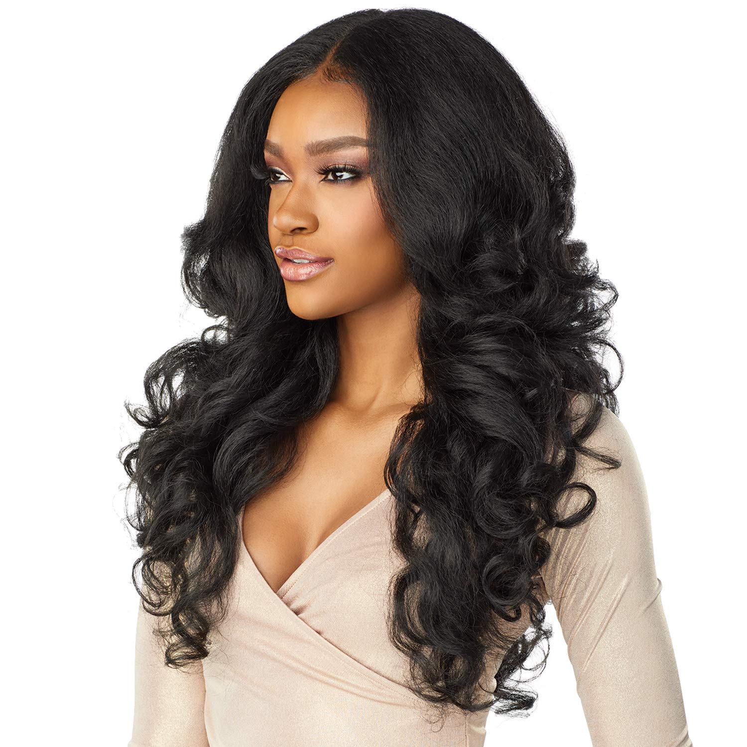 Sensationnel HD Lace Front Wig Cloud 9 What Lace Swiss Lace 13X6 Latisha (1B) - Image 5
