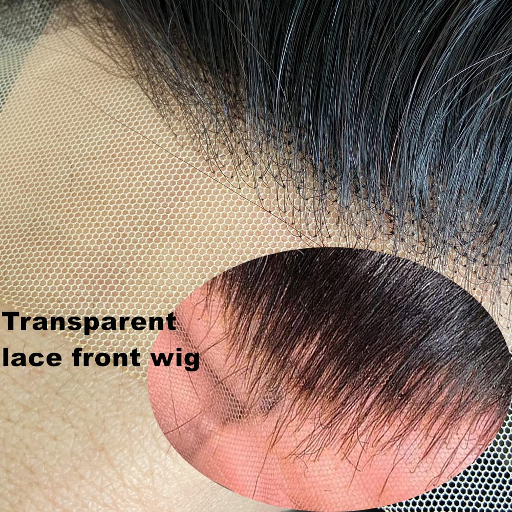 SENSAIRUITE Body Wave Lace Front Wigs Human Hair Wide Lace 180 Density Human Hair Wigs 13x4 Human Hair Lace Front Wigs Pre Plucked With Baby Hair 20 Inches Natural Color - Image 8